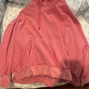 Pink Seriously Huggable Aerie Hoodie Size: S